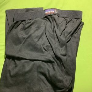 Patagonia base layer pants black size Small